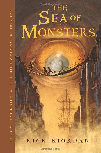 Cover for Rick Riordan · The Sea of Monsters (Percy Jackson and the Olympians, Book 2) (Hardcover Book) (2006)