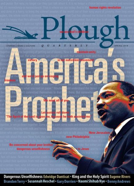 Cover for Edwidge Danticat · Plough Quarterly No. 16 - America's Prophet (Paperback Book) (2018)