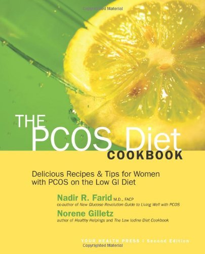 Cover for Norene Gilletz · The Pcos Diet Cookbook: Delicious Recipes and Tips for Women with Pcos on the Low Gi Diet (Paperback Bog) (2012)