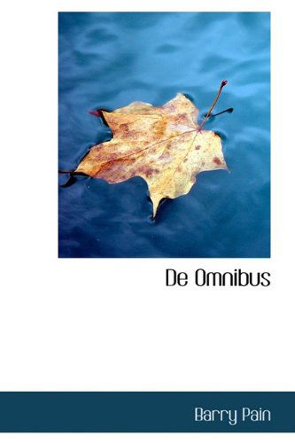 Cover for Barry Pain · De Omnibus (Pocketbok) (2009)