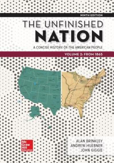 Cover for Alan Brinkley · Looseleaf for The Unfinished Nation : A Concise History of the American People Volume 2 (Loose-leaf) (2018)