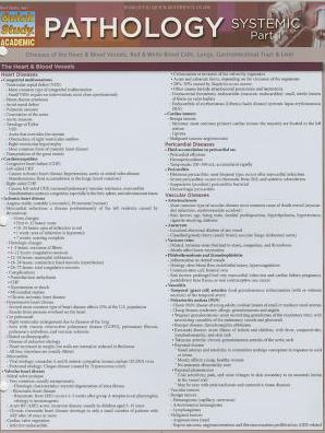 Pathology: Systemic 1 (Quick Study: Academic) - Inc. Barcharts - Bøker - QuickStudy - 9781423220862 - 1. mars 2014