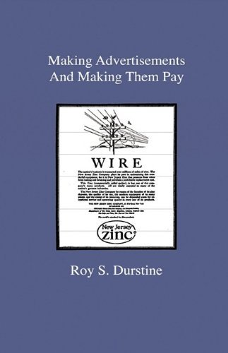 Cover for Roy S. Durstine · Making Advertisements and Making Them Pay (Hardcover Book) (2009)