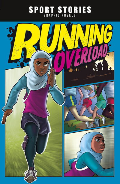 Cover for Jake Maddox · Running Overload - Sport Stories Graphic Novels (Pocketbok) (2020)