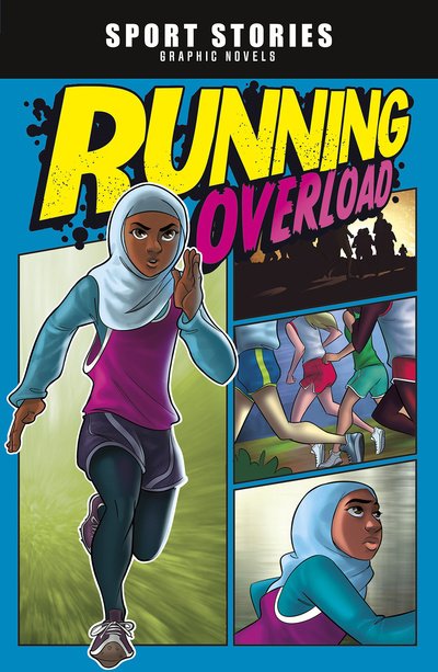 Cover for Jake Maddox · Running Overload - Sport Stories Graphic Novels (Paperback Book) (2020)