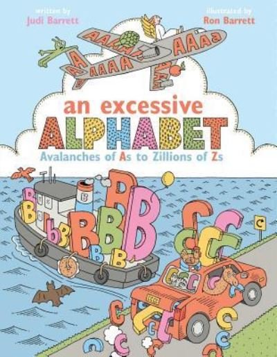Cover for Judi Barrett · An excessive alphabet (Bok) [First edition. edition] (2016)