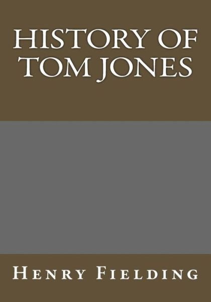 Cover for Henry Fielding · History of Tom Jones (Paperback Bog) (2014)