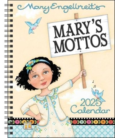 Mary Engelbreit's Mary's Mottos 12-Month 2025 Monthly / Weekly Planner Calendar - Mary Engelbreit - Koopwaar - Andrews McMeel Publishing - 9781524888862 - 13 augustus 2024