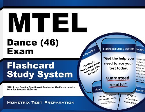 Cover for Mtel Exam Secrets Test Prep Team · Mtel Dance (46) Exam Flashcard Study System: Mtel Exam Practice Questions &amp; Review for the Massachusetts Tests for Educator Licensure (Cards) (Taschenbuch) [Flc Crds edition] (2023)