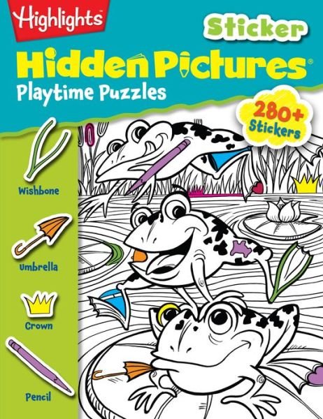 Playtime Puzzles - Sticker Hidden Pictures - Highlights - Books - Astra Publishing House - 9781620917862 - November 1, 2013