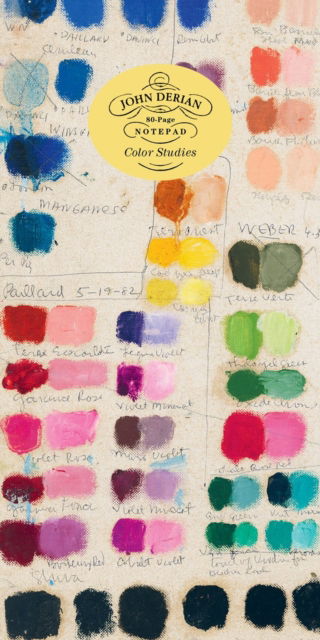 John Derian Paper Goods: Color Studies 80-Page Notepad - John Derian - Bøger - Workman Publishing - 9781648290862 - 13. april 2021