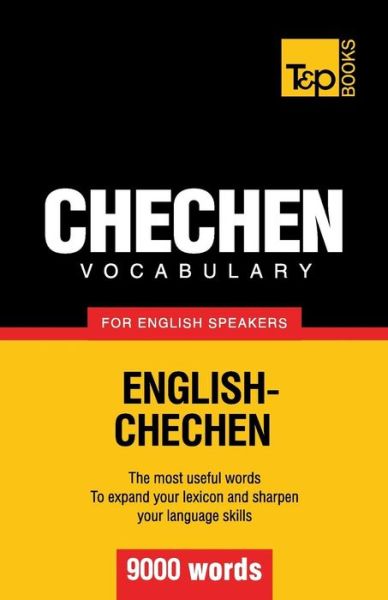 Cover for Andrey Taranov · Chechen vocabulary for English speakers - 9000 words - American English Collection (Paperback Book) (2012)