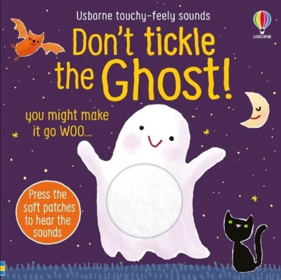 Cover for Sam Taplin · Don't Tickle the Ghost! - DON’T TICKLE Touchy Feely Sound Books (Kartonbuch) (2024)
