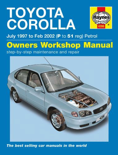 Toyota Corolla Petrol (July 97 - Feb 02) P To 51 - Martynn Randall - Książki - Haynes Publishing Group - 9781844252862 - 21 sierpnia 2006