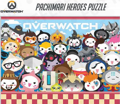 Cover for Blizzard Entertainment · Overwatch: Pachimari Heroes Puzzle (SPEL) (2019)