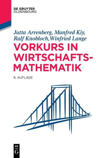 Cover for Jutta Arrenberg · Vorkurs in Wirtschaftsmathematik (Paperback Book) (2021)