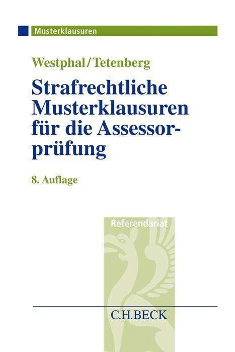 Cover for Westphal · Strafrechtliche Musterklausure (Book)