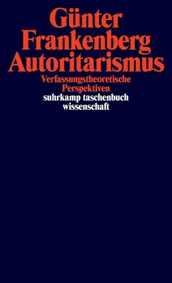 Cover for Frankenberg · Autoritarismus (Bog)