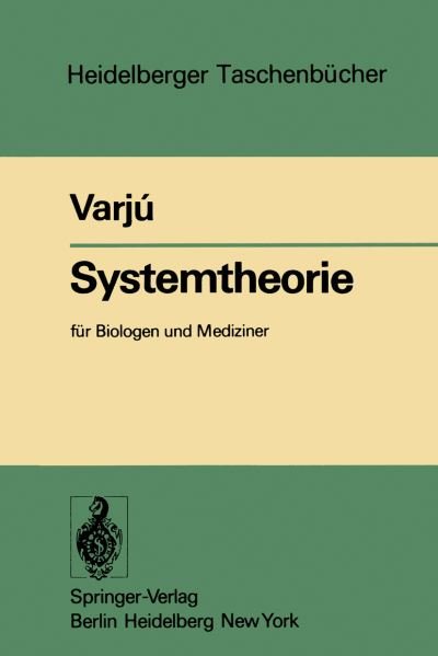 Cover for Dezso Varju · Systemtheorie (Paperback Book) [German edition] (1977)