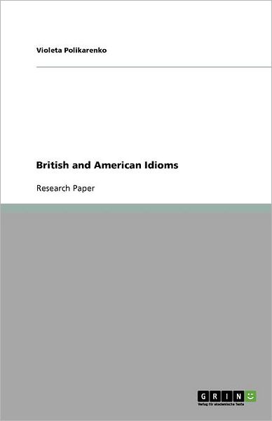 Cover for Polikarenko · British and American Idioms (Book) (2011)