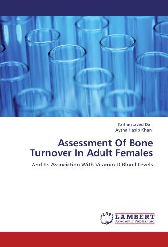 Cover for Aysha Habib Khan · Assessment of Bone Turnover in Adult Females: and Its Association with Vitamin D Blood Levels (Pocketbok) (2012)