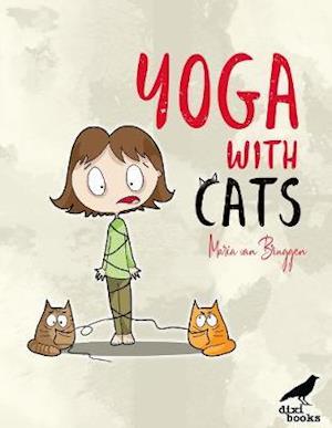 Cover for Maria Van Bruggen · Yoga with Cats (Hardcover Book) (2020)