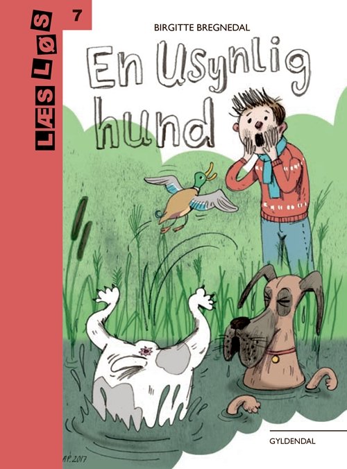 Cover for Birgitte Bregnedal · Læs løs 7: En usynlig hund (Bound Book) [1.º edición] (2017)