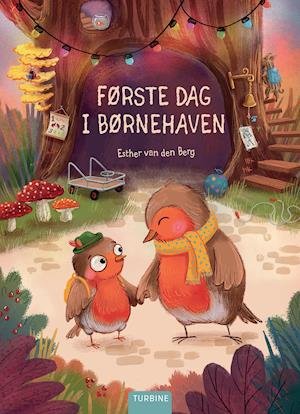 Cover for Esther van den Berg · Første dag i børnehaven (Hardcover Book) [1er édition] (2021)