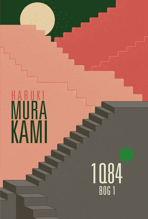 Cover for Haruki Murakami · 1Q84 Bog 1 (CHB) (Hardcover Book) [3. Painos] (2018)