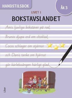 Cover for Malin Wedsberg · Livet i Bokstavslandet Handstilsbok åk 3 (Paperback Book) [Ned edition] (2019)