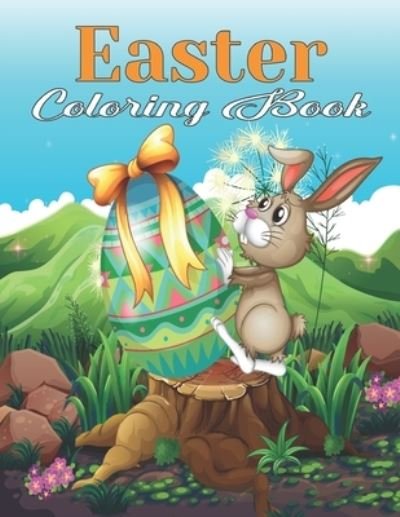 Easter Coloring Book: Easter Gift for children Activity Book For Kids 3-9 YEARS color bunnies, egg's, animals - Thomas Alpha - Boeken - Independently Published - 9798422012862 - 23 februari 2022