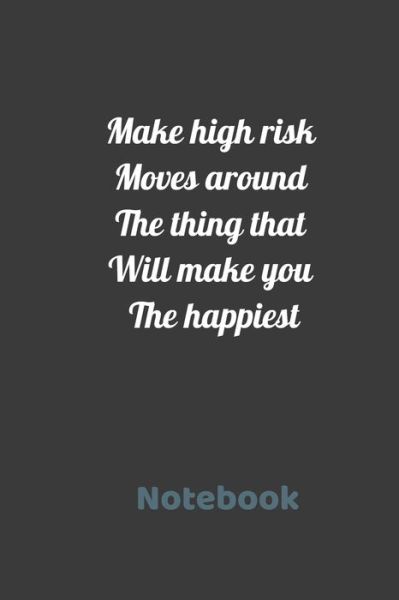 Cover for Hicham Progress · Make high risk moves around the think that will make you the happiest (Pocketbok) (2020)