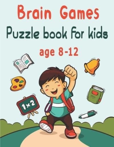 Cover for Bk Bouchama Kids · Puzzle book for kids age 8-12 (Paperback Bog) (2020)