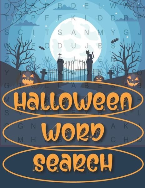 Cover for Bushra Jawahar · Halloween Word Search (Paperback Book) (2020)