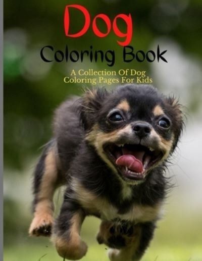 Cover for Dog Coloring Book (Paperback Book) (2021)