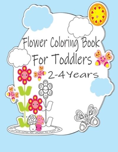 Cover for Sami Book · Flower Coloring Book for Toddlers 2-4 Years (Paperback Book) (2021)