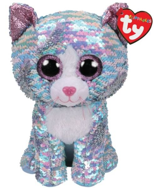 Cover for Ty · Ty - Boo Buddy - Flippables Whimsy Blue Cat 23cm (Leksaker)
