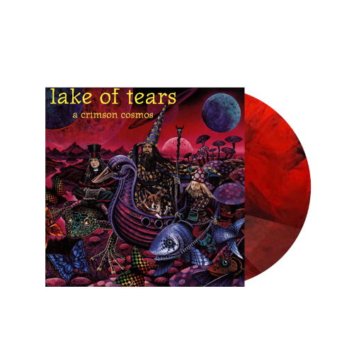 A Crimson Cosmos (Marbled Red Vinyl LP) - Lake Of Tears - Music - Circle Music - 0200000120863 - October 25, 2024