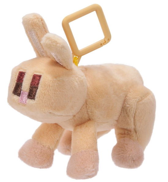 Minecraft - Yellow Rabbit Mini Plush with Clip - Character - Merchandise -  - 0681326166863 - 