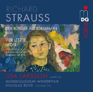 Vier Letzte Lieder / Wiegenlied m.m. MDG Klassisk - Larsson Lisa m.fl. - Musique - DAN - 0760623173863 - 1 mars 2012