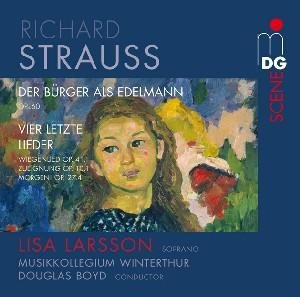 Cover for Larsson Lisa m.fl. · Vier Letzte Lieder / Wiegenlied m.m. MDG Klassisk (SACD) (2012)