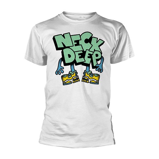 Cover for Neck Deep · Text Guy (T-shirt) [size S] (2023)