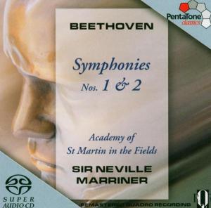 Marriner,Neville / AMF · Beethoven: Sinfonie 1 + 2 (CD) (2003)