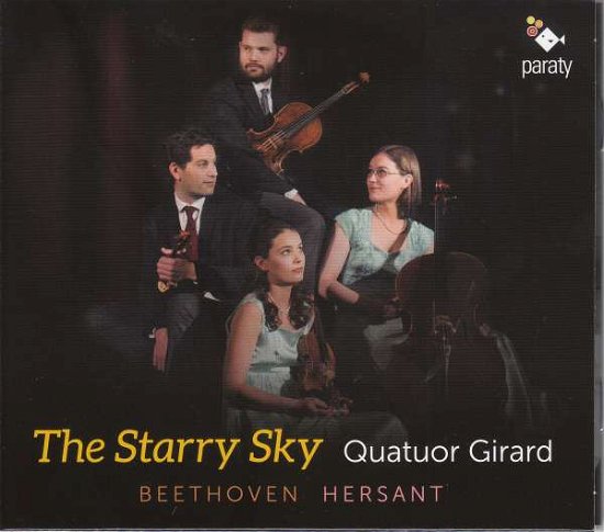 Cover for Quatuor Girard · Beethoven &amp; Hersant (CD) (2018)