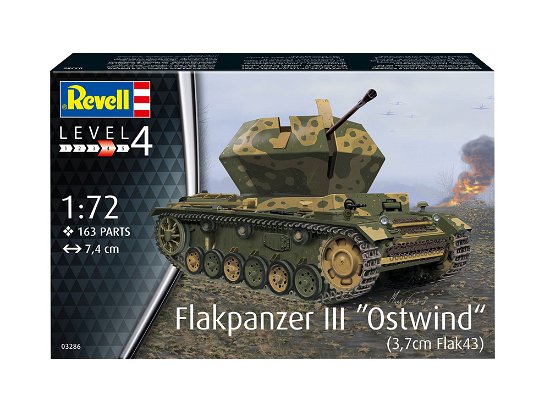 Cover for Revell · Flakpanzer III Ostwind ( 3.7cm Flak43 ) (Spielzeug)