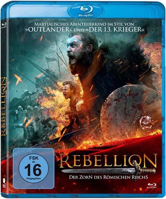 Rebellion-der Zorn Des Römischen Reichs (Blu-ra - Emmet Cummins - Film -  - 4041658193863 - July 2, 2020