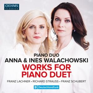 Cover for Anna &amp; Ines Walachowski · Works for Piano Duet (CD) (2022)