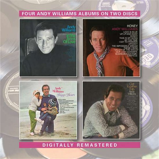 In The Arms Of Love / Honey / Happy Heart / Get Together With Andy - Andy Williams - Música - BGO RECORDS - 5017261212863 - 11 de agosto de 2017