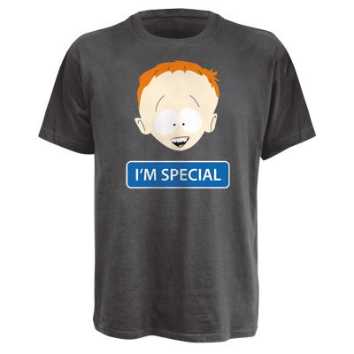 I'm Special Light Grey - South Park - Fanituote - BRADO - 5023209066863 - torstai 21. huhtikuuta 2011
