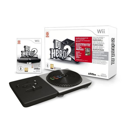 Cover for Activision Blizzard · DJ Hero 2 w/ Turntable Kit (Wii)